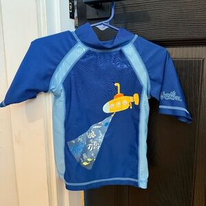 UV Skinz Blue Submarine Rash Guard Swim Shirt – Size 3T